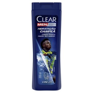 Shampoo Clear Men Hidratação Campeã Vini Jr. Com 200ml