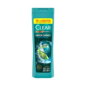 Shampoo Clear Women Anticaspa Detox 400ml 70ml grátis