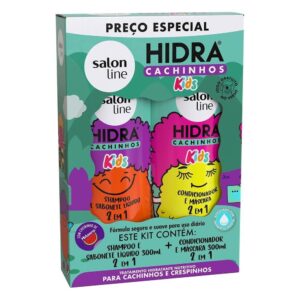 Shampoo Condicionador Salon Line Kids Hidra Cachinhos 300ml