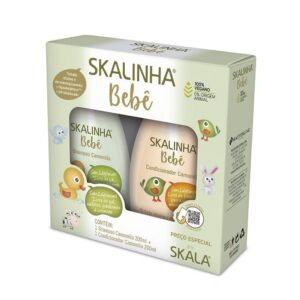 Shampoo Condicionador Skalinha Bebê Camomila 200ml
