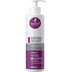 Shampoo Densi Resist 300ml Haskell Para Cabelos com Queda, Afinamento