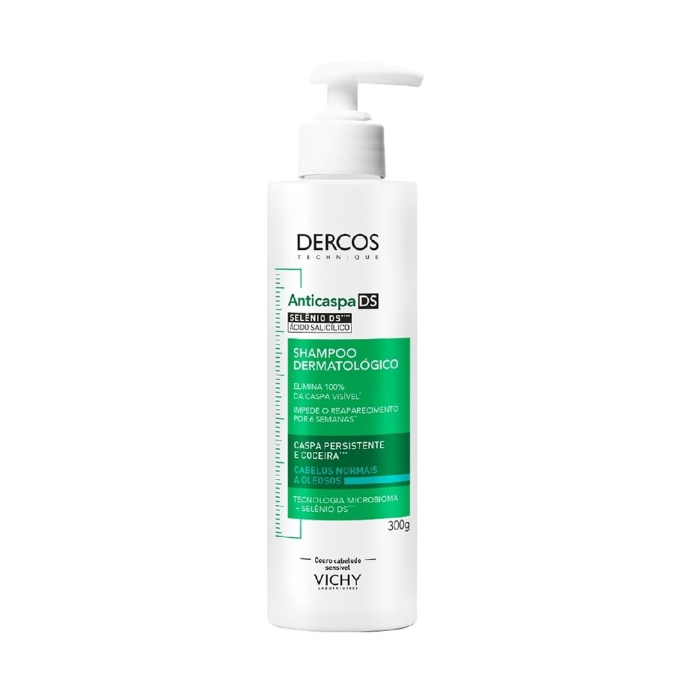 Shampoo Dercos Anticaspa DS Cabelos Normais a Oleosos 300g