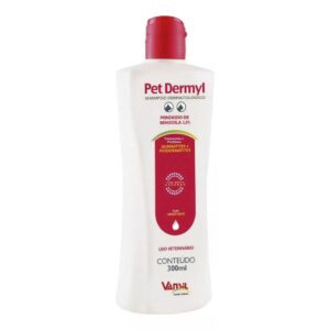 Shampoo Dermatite Seborréia Pet Dermyl 300ml Vansil Cães
