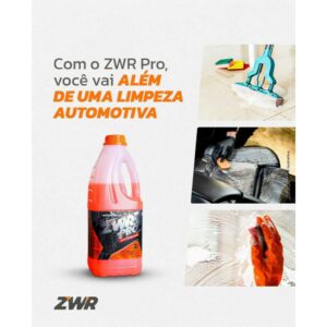 Shampoo Detergente Zwr Pro Limpeza Motos Off Road 2 Litros