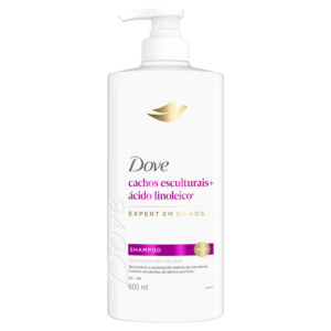 Shampoo Dove Cachos Esculturais Ácido Linoleico 600ml