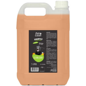 Shampoo e Condicionador Escurecedor Pet Clean Cães Gatos 5L