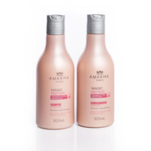Shampoo e Condicionador Magic Repair Amakha Paris Cabelos mais