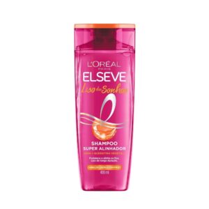 Shampoo Elseve Liso Dos Sonhos Aha Queratina Vegetal 400ml