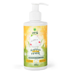 Shampoo Infantil 100% Natural com Extratos de Aloe Vera e Camomila