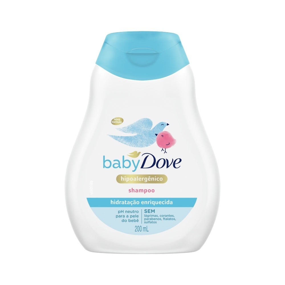 Shampoo Infantil Dove Baby Hidratação Enriquecida 200ml