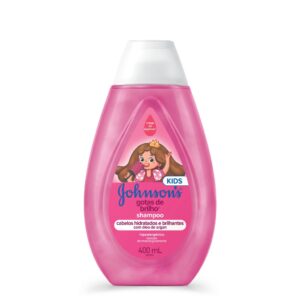 Shampoo Infantil Johnson’s® Gotas De Brilho, 400mL