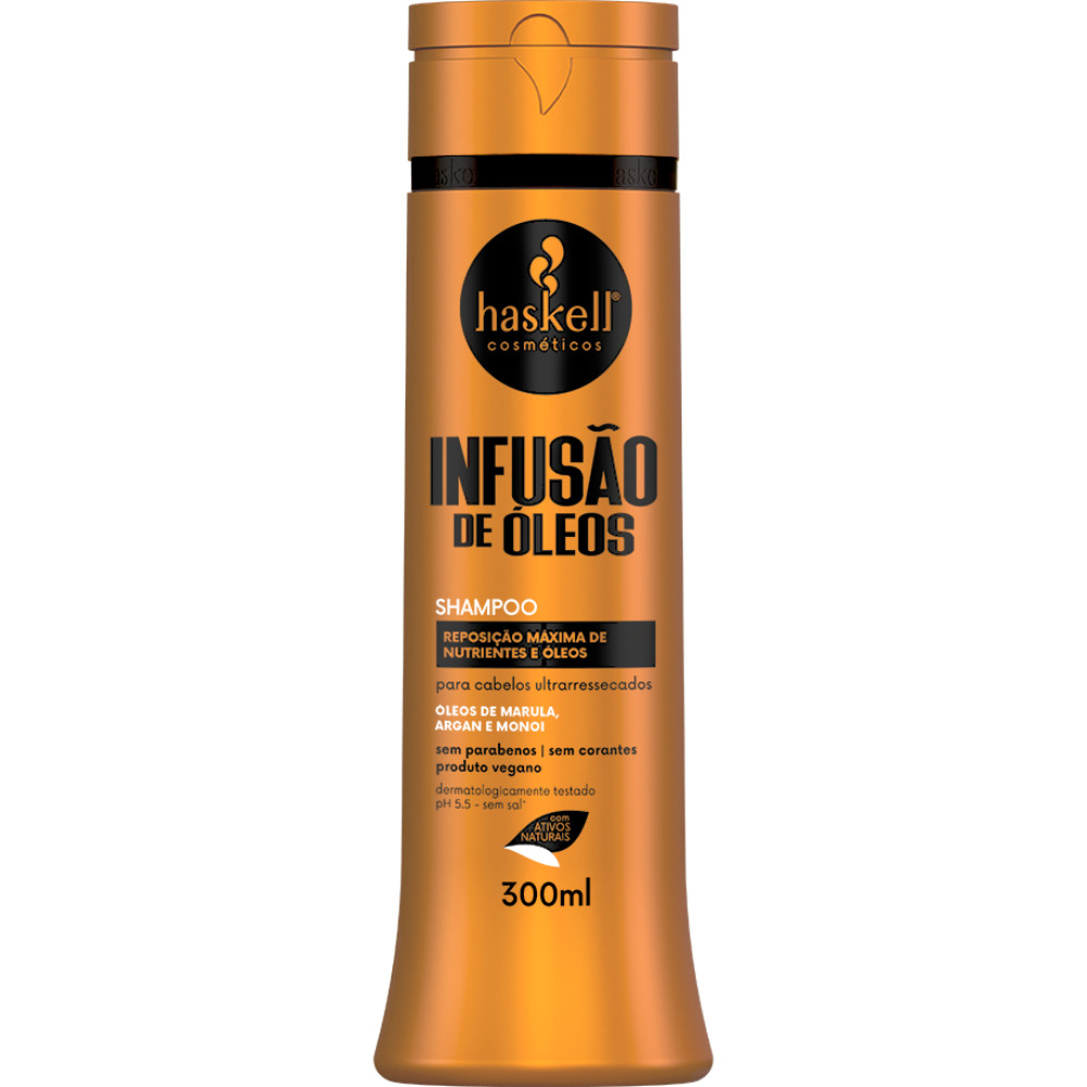 Shampoo Infusão de Óleos 300ml Haskell