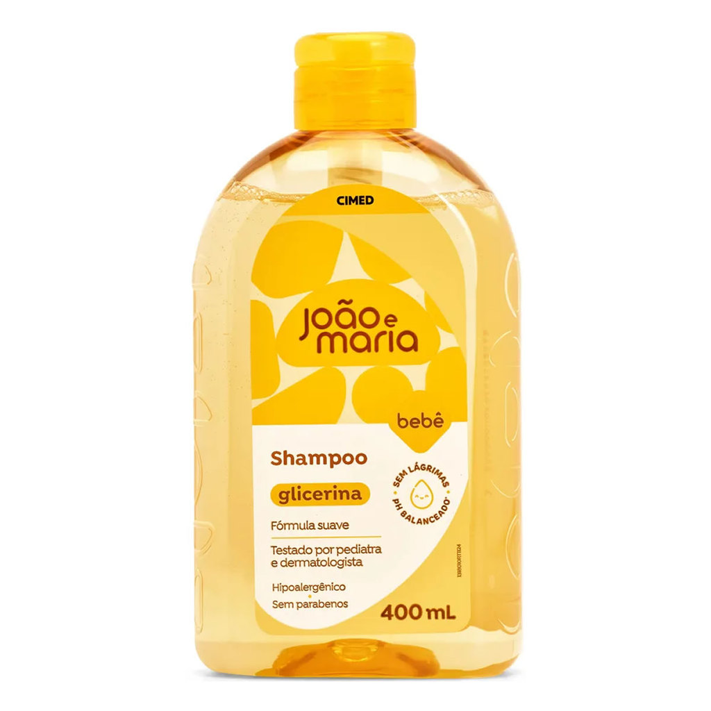 Shampoo João e Maria Glicerina 400ml — Cabelos