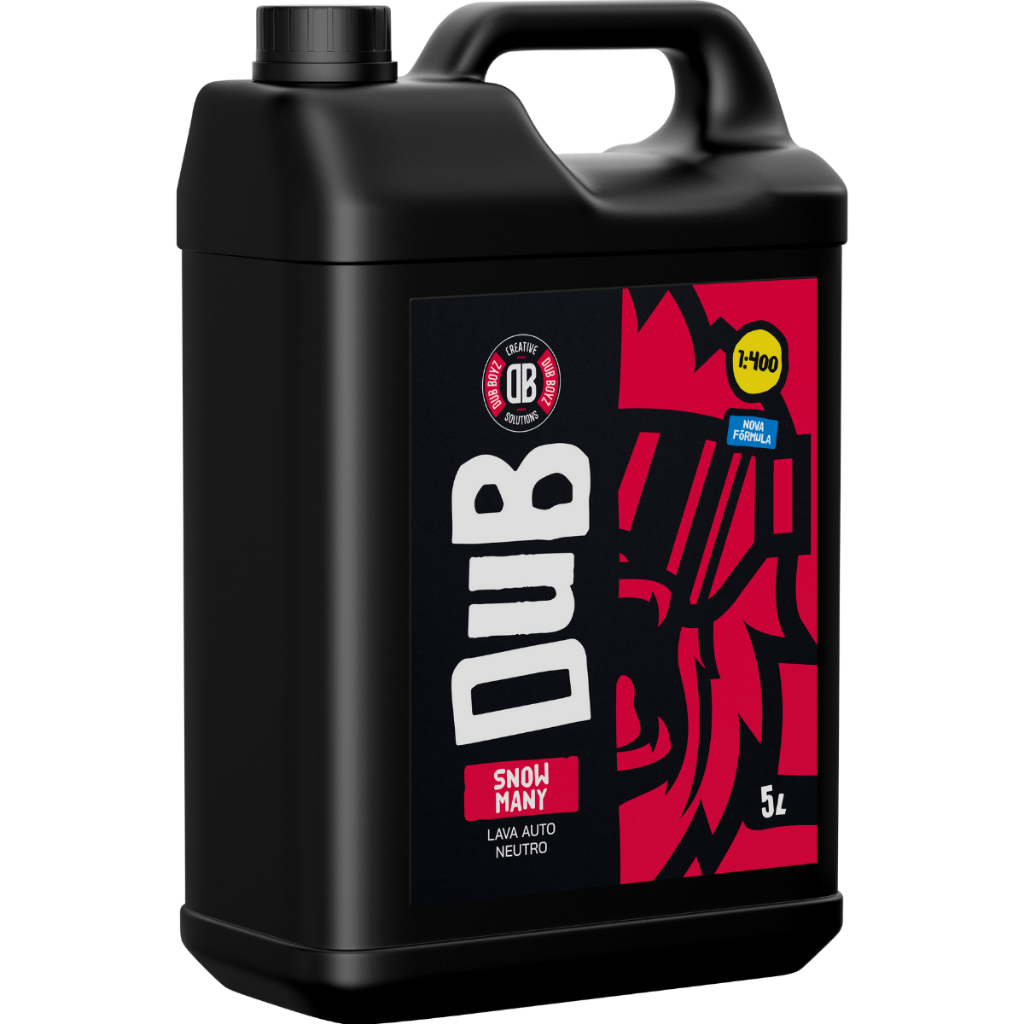 Shampoo Lava Autos Neutro Dub Boyz 5 Litros Snow Many — Cabelos