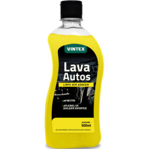 Shampoo Limpa Automotivo Lava Autos Concentrado 500ml Vintex