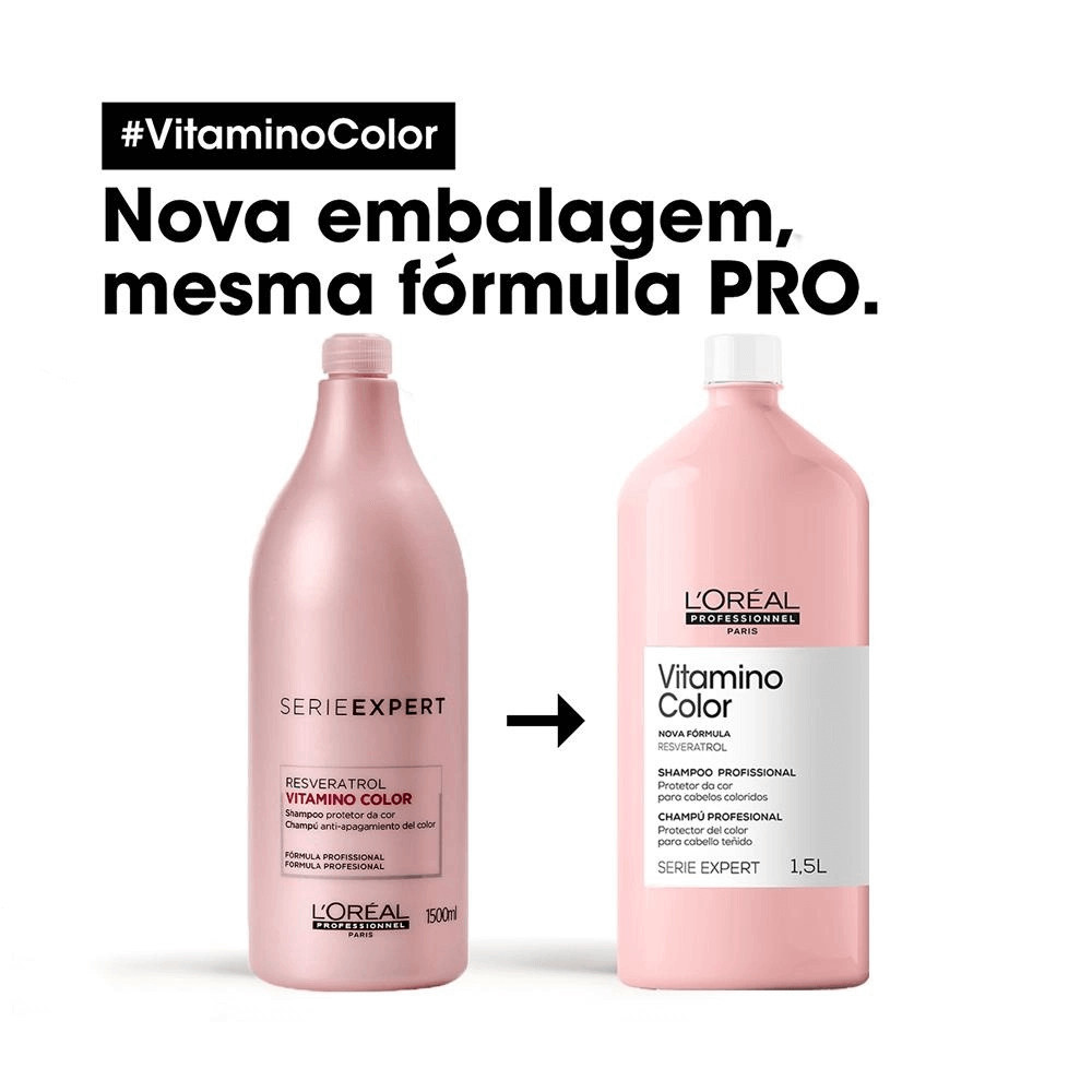 Shampoo L'Oréal Professionnel Serie Expert Vitamino Color 1500ml