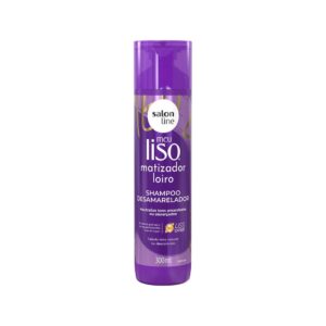 Shampoo Meu Liso Matizador Loiro Salon Line 300ml