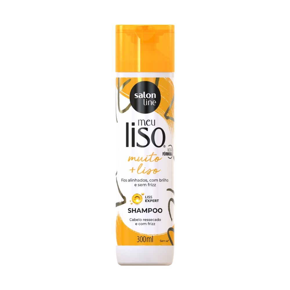 Shampoo Meu Liso Muito Liso Salon Line 300ml