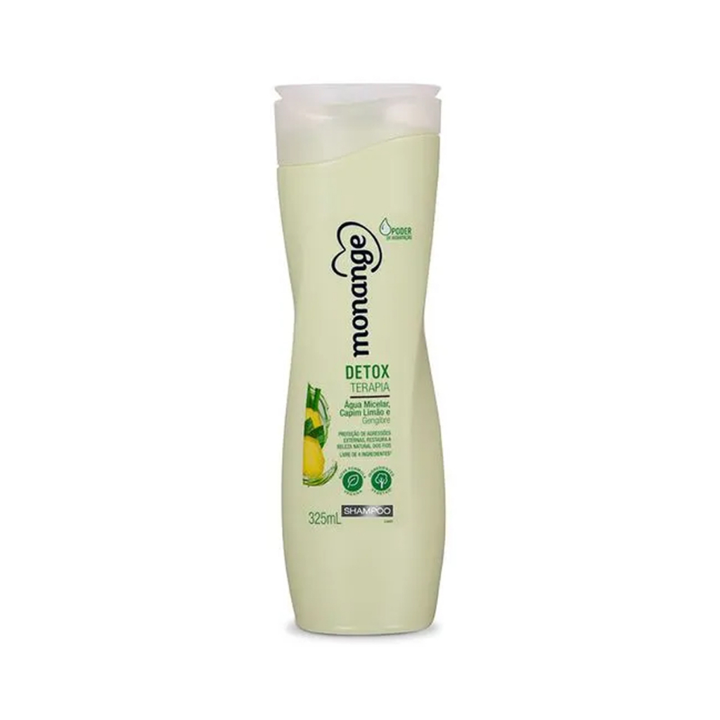 Shampoo Monange Detox Terapia 325ml — Cabelos