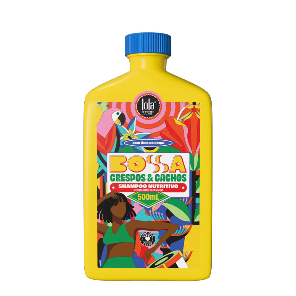Shampoo Nutritivo Lola Bossa Crespos Cachos 500ml