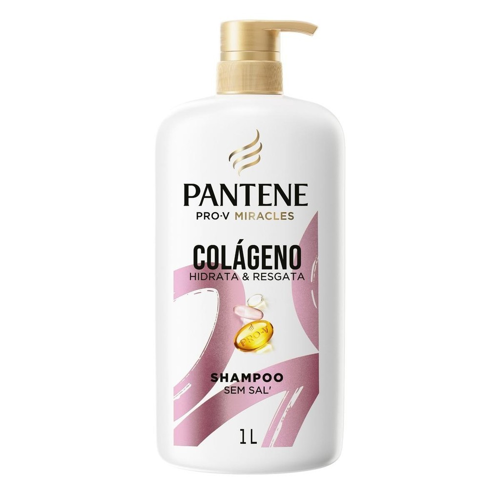 Shampoo Pantene Colageno 1L