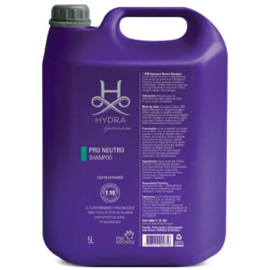 Shampoo Pro Neutro PetSociety Hydra 5L Para cão gato