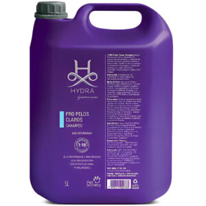 Shampoo Pro Pelos Claros Hydra 5L Concentrado Cão Gato