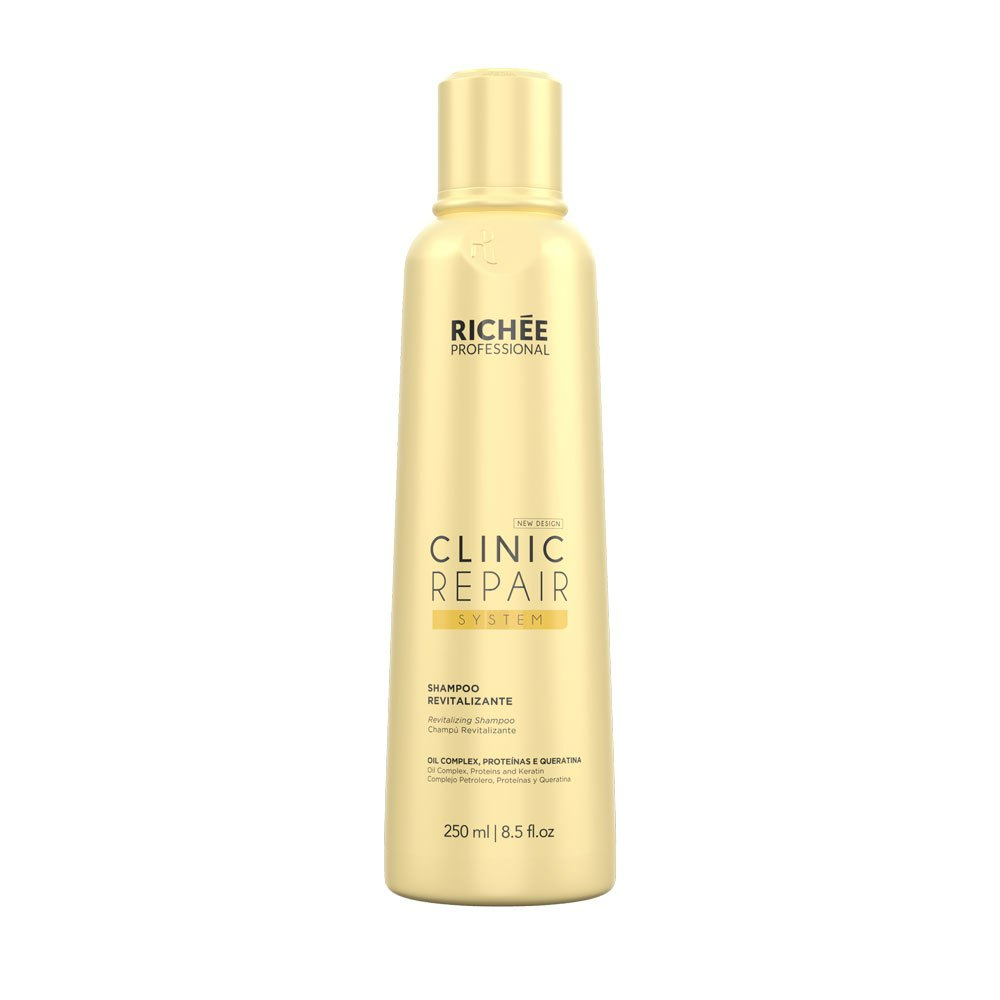 Shampoo Profissional 250ml Revitalizante Nutritivo Hidratante Clinic — Cabelos