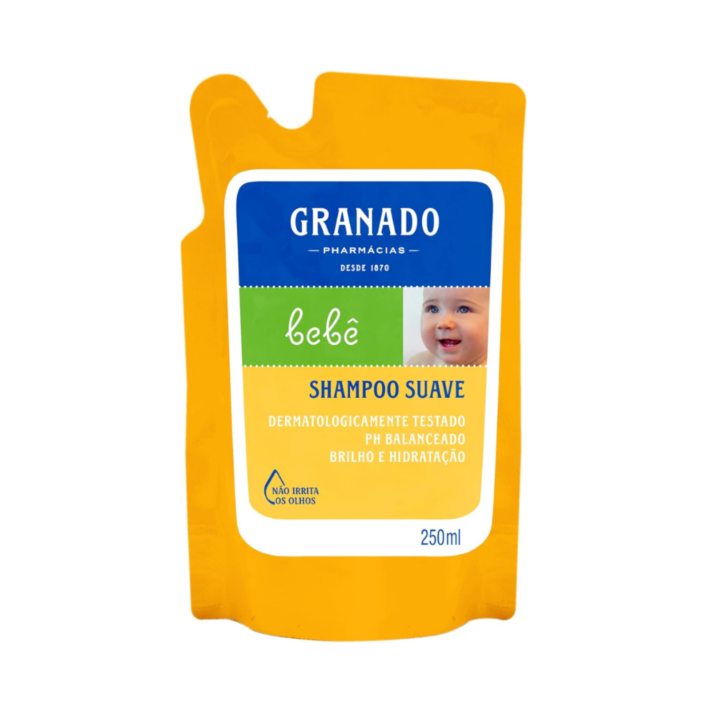 Shampoo Relaxante Granado Bebê Tradicional Refil Com 250ml