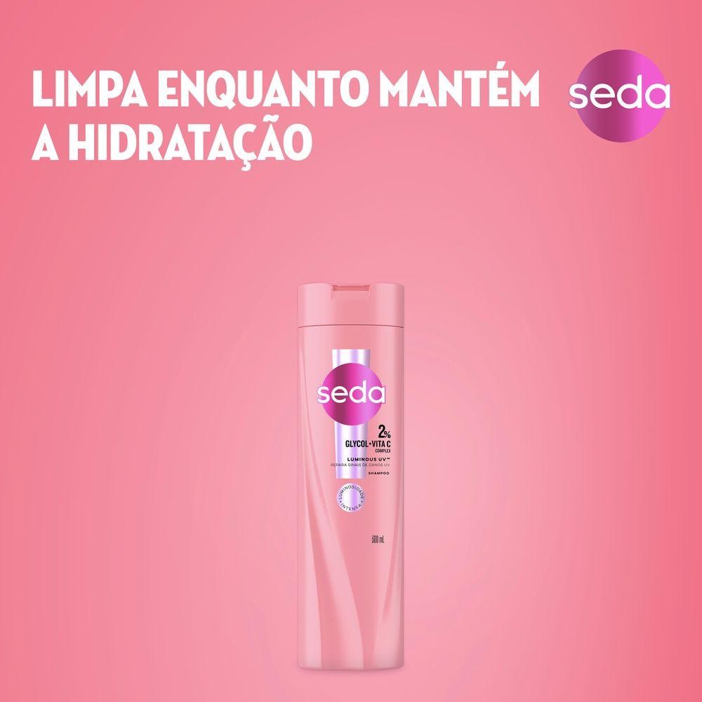 Shampoo Seda Luminous UV 300ml — Cabelos