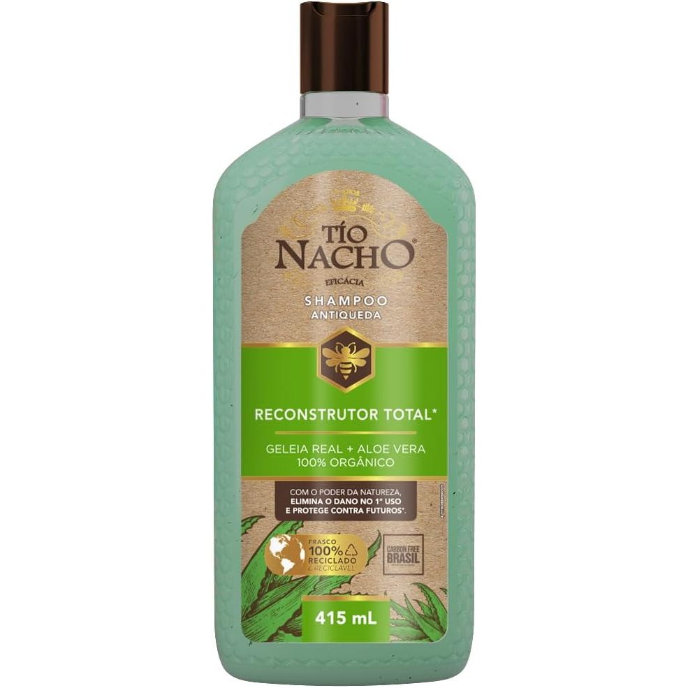 Shampoo Tio Nacho Antiqueda Reconstrutor com 415ml