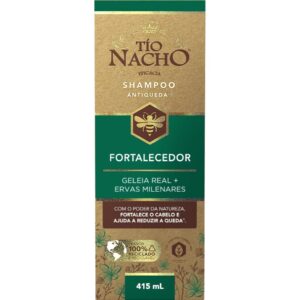 Shampoo Tio Nacho Fortalecedor 415ml Antiqueda e Ervas Milenares