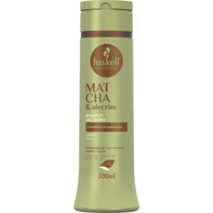 Shampoo uso diário Matcha Alecrim 300ml Haskell Limpeza profunda