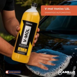 Shampoo Vonixx V-Mol 1,5L Biodegradável Alta Performance Remoção de