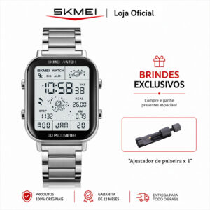 Skmei 1888 Relogio Masculino Moda 3D Digital Multifuncional Relógios
