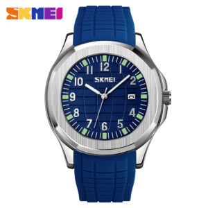 Skmei 9286 Relógio Masculino De Quartzo Com Pulseira De Silicone — Relógios e Óculos