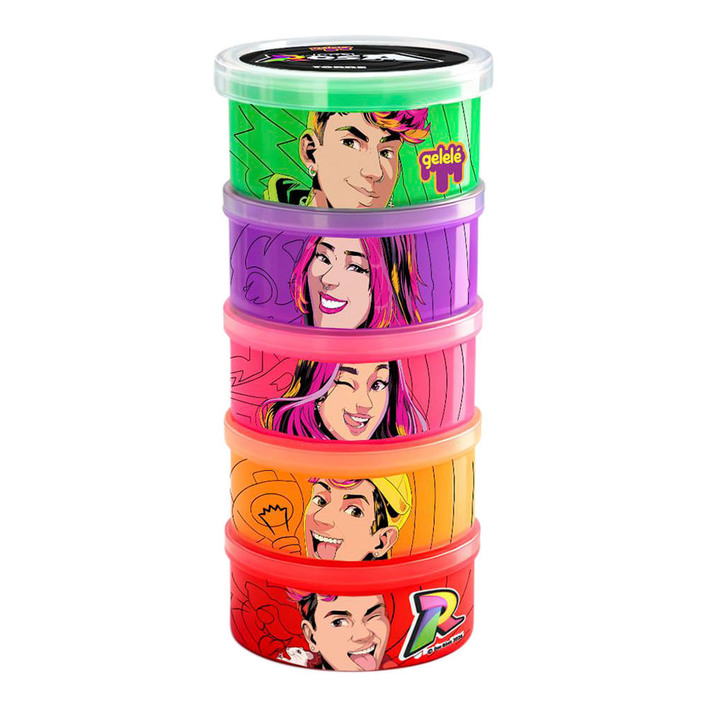 Slime Torre dos Rosa Doce Brinquedo — Brinquedos