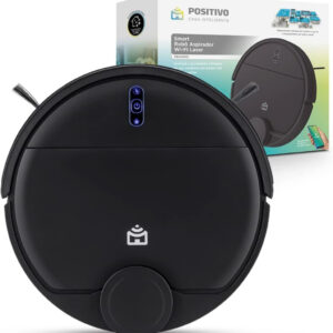 Smart Robô Aspirador Wi-Fi Laser Positivo Varrer Aspirar e Passar
