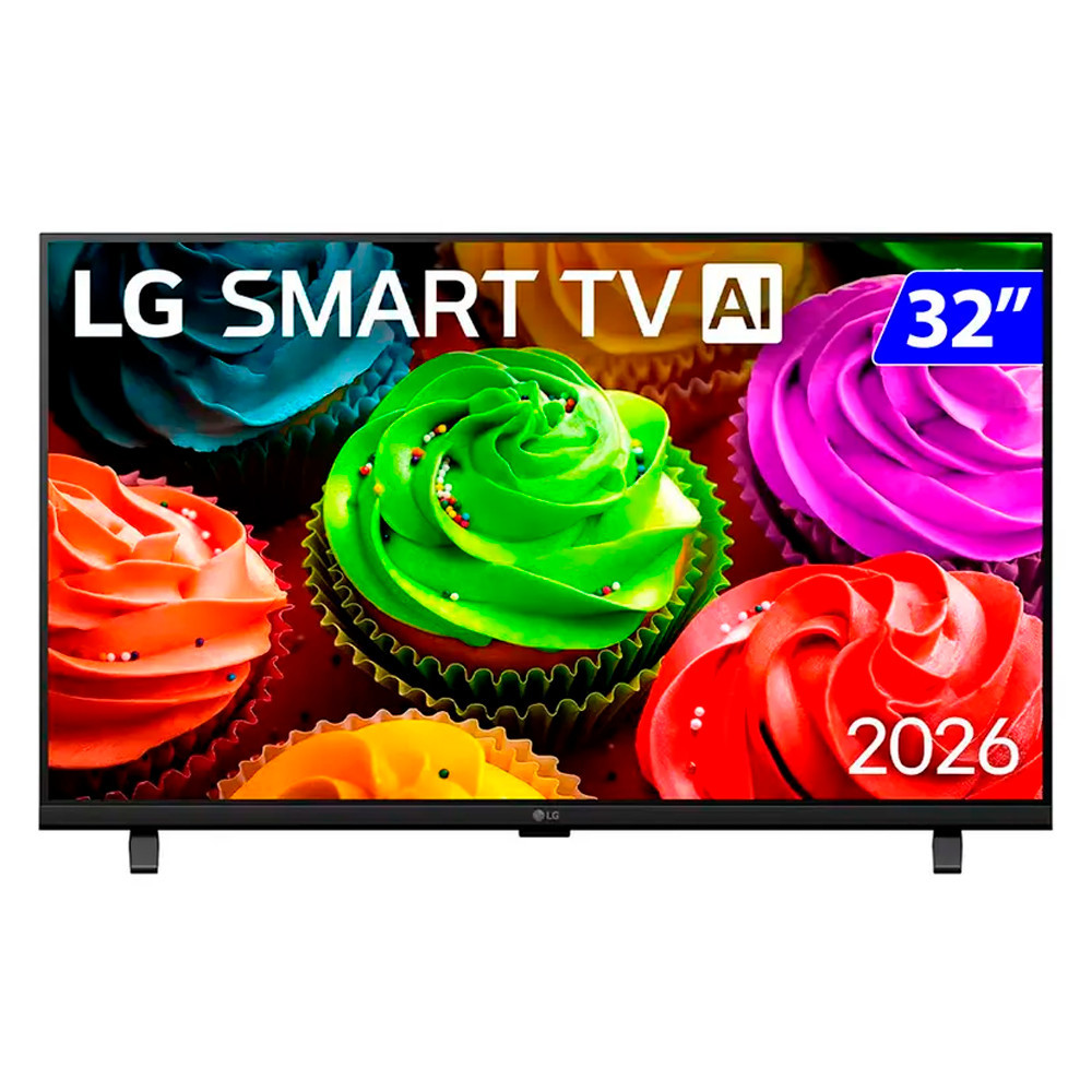 Smart TV 32LB650BPSA HD 32 Wi-Fi webOS 26 AI LG — TV e Vídeo