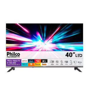 Smart TV 40 Full HD P40CRA Roku TV Dolby Audio Philco