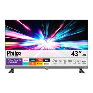 Smart TV 43″ Philco Qled Roku TV P43KRB