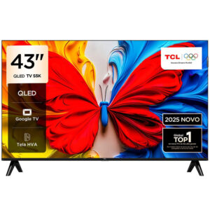 Smart TV 43 Polegadas Google TV Qled 43S5K Tcl