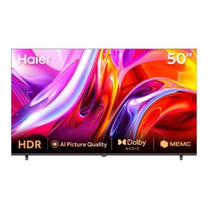 Smart TV 50 Haier 4K H50K85GUX UHD Wi-Fi 4 Hdmi
