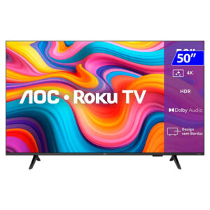Smart TV 50U7066 78G Dled 50 4K Wi-fi Roku TV Aoc