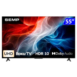 Smart TV 55S62R LED 55 Wi-Fi Roku Semp