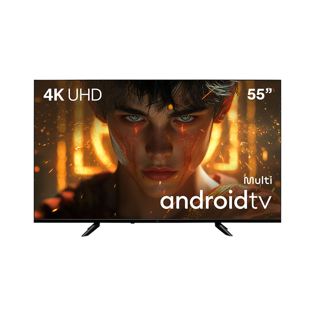 Smart TV Dled 55 4K Multi Definition Android 11 4HDMI 2USB Wi-fi