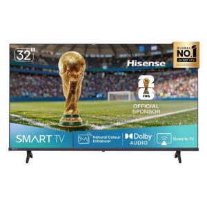 Smart TV Hisense Dled HD 32″ 32A4NV com Processador AI Dts Virtual X