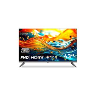 Smart TV HQ 43″ Full HD tela sem bordas Android 11 design Slim