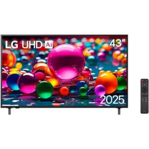 Smart TV LG 43″ 4K UHD Profissional 43AU801 Processador α7 AI Ger8