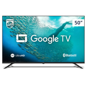 Smart TV Philips 50″ Google TV 4K Hdr Comando de Voz Dolby Audio